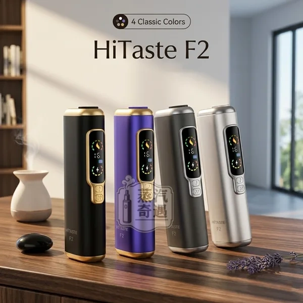 HiTASTE F2 加熱菸二回機|3200mAh・滿電約30支續航・黑金色/灰色/銀色/紫色|適配TEREA/SENTIA煙彈|蒸汽奇遇現貨:圖片 2